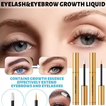 Кондиционер для ресницДлинные ресницыЖидкость для бровейМакияжРесницы, Кондиционер, Удлинение, Жидкость для бровей, Макияж 4мл One Size