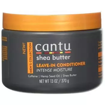 Кондиционер для волос Cantu Men s Shea Butter Leave-In Conditioner Intense Moisture, 370 г, 1 шт.