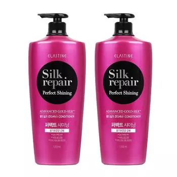 Кондиционер для волос Elastine Silk Repair Perfect Shining Gold Silk, 1,2 л, 2 шт.