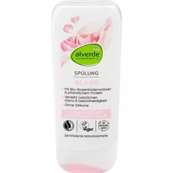 Кондиционер DM Alverde Shine Rosewater & Protein 200 мл