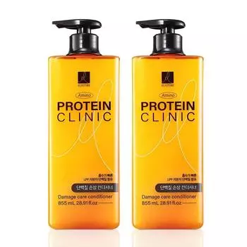 Кондиционер Elastin Amino Protein Clinic Protein Damage Care, 855 мл, 2 шт.