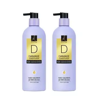 Кондиционер Elastin Damage Glow Care 10X, 2 шт., 680 мл