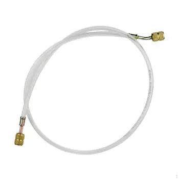 Кондиционер Фторид Шланг Инструмент Для Добавления Охлаждающей Жидкости Эффективная Труба Холодильника 100cm_Double Male Pipe