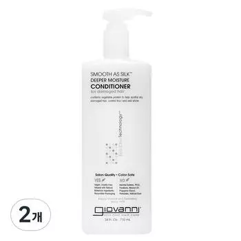 Кондиционер Giovanni Smooth Silk, 710 мл, 2 шт.