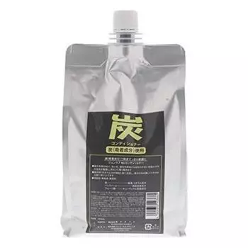 Кондиционер Jun Cosmetic Charcoal, сменный блок 1000 мл, 1 шт, 1 л
