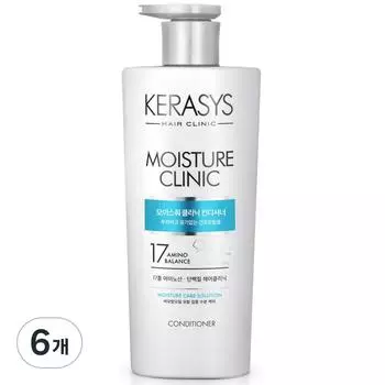 Кондиционер Kerasys Moisture Clinic, 600 мл, 6 шт.