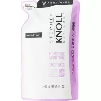 Кондиционер Kose Steven Knoll Moisture Control W (Пополнение) 400 мл Шампунь/кондиционер (премия) Для повторного наполнения контейнера: 1: Держите колпачок крепко и