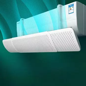 Кондиционер лобовое стекло анти-прямой обдув универсальный воздуховыпускной клапан холодный ветер ветрозащитный кожух направляющий вверх и вниз ветрозащитный кожух