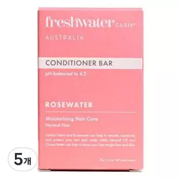 Кондиционер-мыло Fresh Water Farm Rose Water, 70 г, 5 шт.