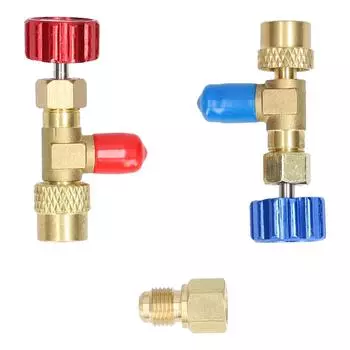 Кондиционер R22 R410 с добавлением качественного соединителя хладагента предохранительного клапана с 5/16 SAE на 1/4 SAE разноцветный