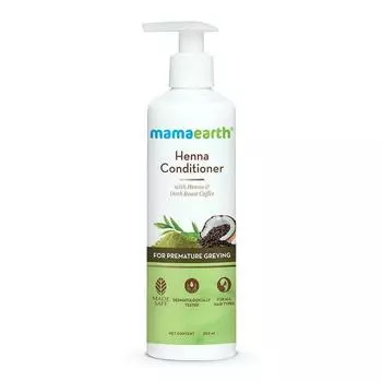 Кондиционер с Хной: против ранней седины (250 мл), Henna Conditioner for Premature Greying, Mamaearth
