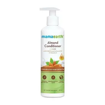Кондиционер с Миндалем: для роста волос (250 мл), Almond Conditioner for Healthy Hair Growth, Mamaearth