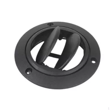 Кондиционер Выходное отверстие Вентиляционное отверстие Круглая замена Прочный профессиональный черный RV