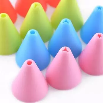 Кондитерская ручка для глазури, шприц для украшения шоколада с 4 насадками, силиконовая пластина, ручка для краски, ручки для украшения торта, печенья, мороженого зелёный