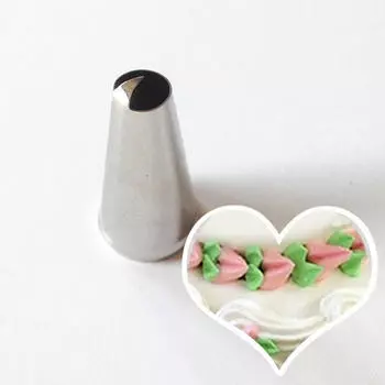 Кондитерские изделия из нержавеющей стали, кремовая обледенение, наконечники, насадка, декор для торта, помадка, 1825