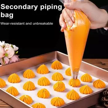 Кондитерские мешки, пищевые одноразовые кондитерские мешки, прозрачные герметичные, без запаха, глазурь для тортов S