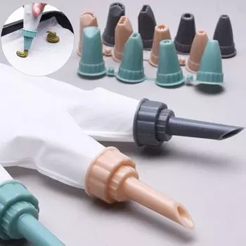 Кондитерский мешок для глазури. Съемный кондитерский наконечник. Кондитерский мешок большой емкости. Кондитерский мешок для крема для торта. Принадлежности для хлебобулочных изделий. серый