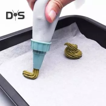 Кондитерский мешок для глазури. Съемный кондитерский наконечник. Кондитерский мешок большой емкости. Кондитерский мешок для крема для торта. Принадлежности для хлебобулочных изделий. серый