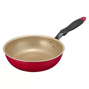 конец потерянной жарке Evercook Deep 26 Совместимо со всеми источниками тепла Дни жарки PFOA Red Doshisha [сковороды An] Кастрюля для жарки, см, (Совместимость с IH) [500