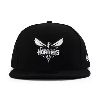 КОНФЕРЕНЦИЯ НБА [New Era] [EASTERN TEAM-BASIC SNAPBACK/BLK-WHT] (ШАРЛОТТ ХОРНЕТС) [Элемент]