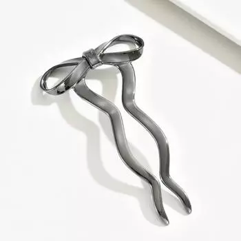 Конфетный цвет французская заколка для волос цинковый сплав акриловый бант заколки для волос новые волнистые заколки аксессуары для заколки чёрный