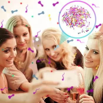 Конфетти для девичника, праздничного стола, конфетти для девичника, свадебные украшения, принадлежности One Size розовый