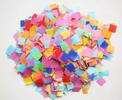 конфетти красочные