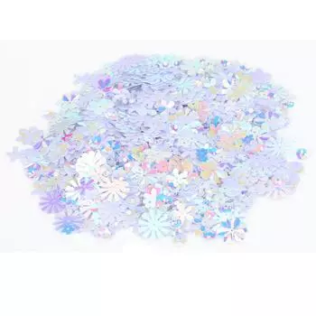 Конфетти в форме цветка, блестки, блестки, вечеринка, свадьба, посыпка, часть украшения