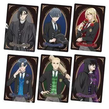 Конфеты BANDAI Black Butler School Wafers - Boarding Edition- (20 штук) игрушки/вафли (выпечка сладостей) (Темный дворецкий)