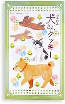 Конфеты для собак Maisendo Wan Wan Cookie Cookies Maple Butter Cookie x 1 милая собака Inu-san (10 кусочков) (с открыткой)