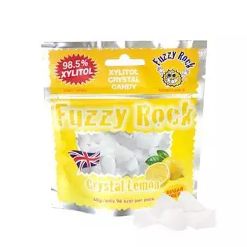 Конфеты Fuzzy Rock Xylitol со вкусом лимона 40 г