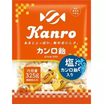Конфеты KANRO 325 гХарактеристики: Крупногабаритный тип давно продаваемых японских конфет. Характеристики: Тип большой емкости длинного 1