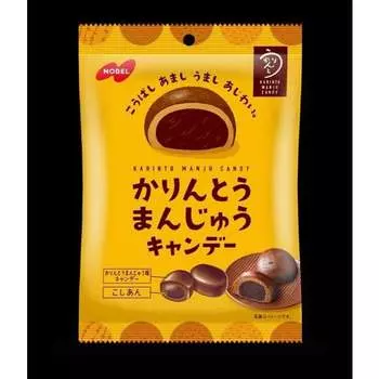 Конфеты NOBEL Karintou manju 80 гХарактеристикиКонфеты с центральным элементом и пикантным вкусом каринто, всего lХарактеристикиКонфеты с центральным элементом и пикантным вкусом каринто 1