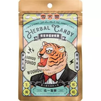Конфеты Settenka Taiwanese Herb Candy - Медово-лимонный вкус - 30 г [Кондитерские изделия]. Аромат свежего лимона и Аромат свежего лимона и мягкая сладость с нотками хмеля. 1