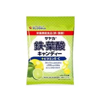 Конфеты Sunplanet с железом и фолиевой кислотой, со вкусом лимона и лайма, 65 г. Пищевая ценностьПищевая ценность (на 3 колпачка Пищевая ценностьПищевая ценность (на 3 капсулы 12. 1