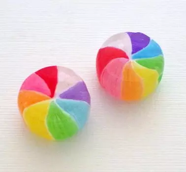 Конфеты «Ветряная мельница» 50 штук, индивидуально упакованные конфеты, разноцветные конфеты, золотой веер