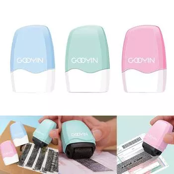 Конфиденциальная информация о марке о краже личных данных розовый