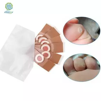 KONGDY, 12 шт. = 2 пакета, пластырь для ухода за ногами, снимает трение и давление на пальцы ног