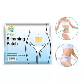 KONGDY наклейка для похудения 50 шт = 5 сумок наклейка для похудения пупка тонкий патч