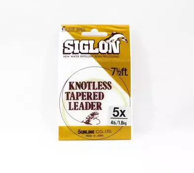 Коническая поводковая направляющая Sunline Siglon, нейлон 7,5 футов 5X (2279) чистый