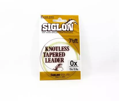 Коническая поводковая направляющая Sunline Siglon, нейлон 7,5 футов 0X (2323) чистый