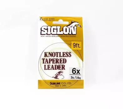 Коническая поводковая направляющая Sunline Siglon Nylon 9 футов 6X/3 фунта/0,13 мм (0293) чистый