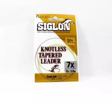 Коническая поводковая направляющая Sunline Siglon Nylon 9 футов 7X/2 фунта/0,10 мм (0286) чистый