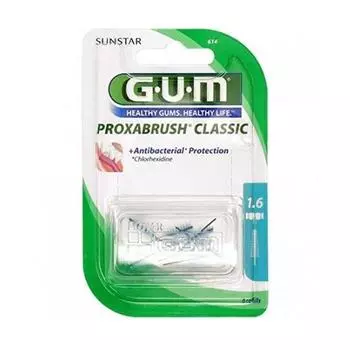 Коническая щетка Gum Proxabrush, сменный блок 4U R.614