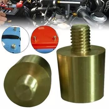 Конические клеммные колодки для автомобильных аксессуаров M8 Stud Lithium Battery Пластиковый корпус батареи Положительный и отрицательный S2N4