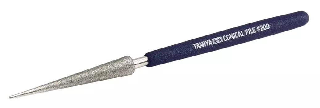 Конический напильник серии Craft Tool от TAMIYA 74164 темно-синий № 164