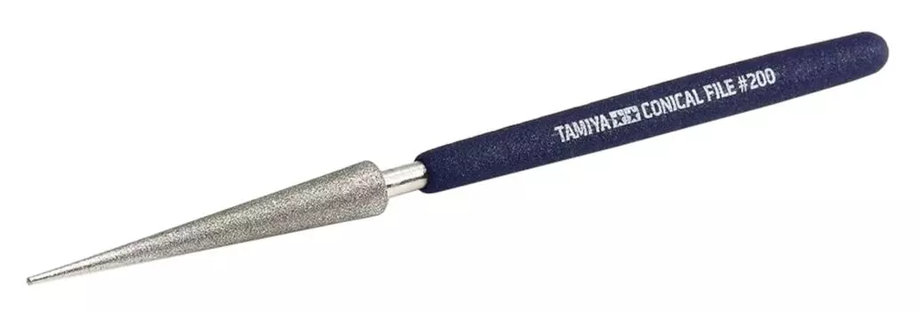 Конический напильник серии Craft Tool от TAMIYA 74164 темно-синий № 164