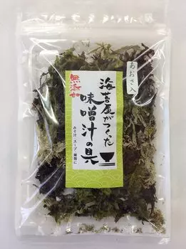 Konno Shoten Miso soup ingredients with seaweed 20g