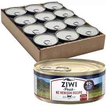 Консервированная оленина ZIWI Peak 85 г x 24 банки (для кошек)