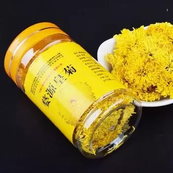 Консервированный чай из хризантем Wuyuan Huangju, одна чашка цветочно-фруктового чая 2 cans